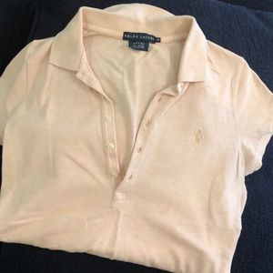 Women’s polo light pink medium